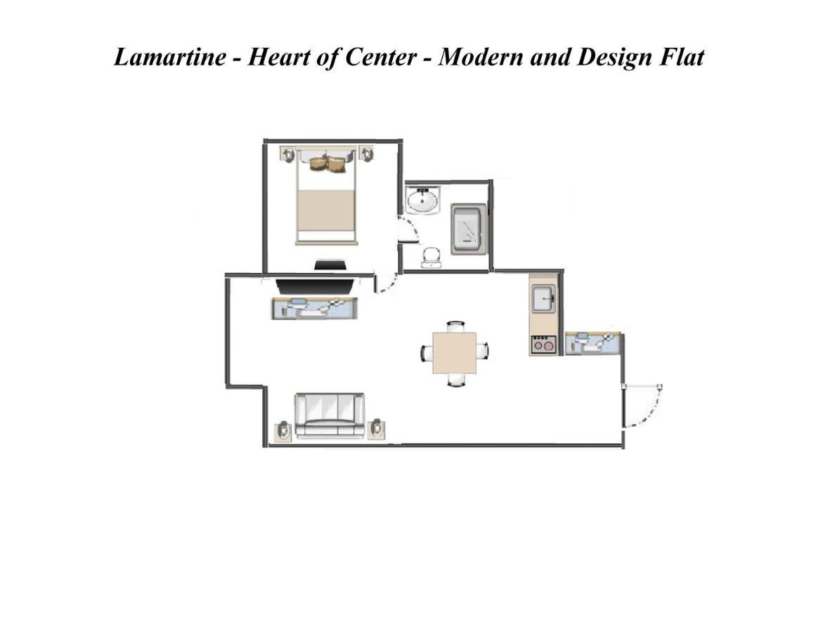 Appartement Lamartine- Heart Of Center- Modern And Design Flat